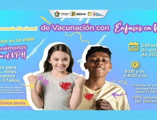 El Tolima ya está listo para la gran jornada de vacunación con énfasis en VPH