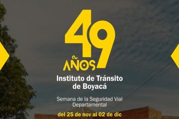 Boyacá se prepara para el desarrollo de la Semana de Seguridad Vial