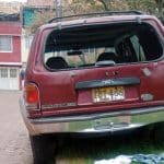 Camioneta matera abandonada se convierte en foco de inseguridad y delincuencia en el sector