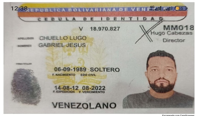 Un ciudadano venezolano, identificado como Gabriel de Jesús Chuello Lugo, fue arrestado luego de presuntamente haber estafado a comerciantes en el barrio La Gaitana