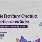 Asiste al Taller de Escritura Creativa de Astro Terror en Biblioteca Cometas