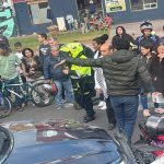 Choque entre camioneta y motociclistas en la Avenida Gaitana deja heridos