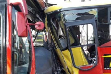 Accidente de tránsito en Calle 80 con Av. Boyacá deja nueve heridos y afecta operación de TransMilenio