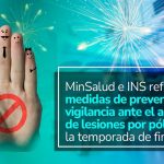  MinSalud e INS refuerzan medidas de prevención y vigilancia ante el aumento de lesiones por pólvora en la temporada de fin de año