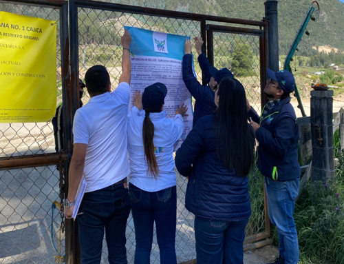 CAR ordenó suspensión de actividades de explotación del suelo en Cajicá