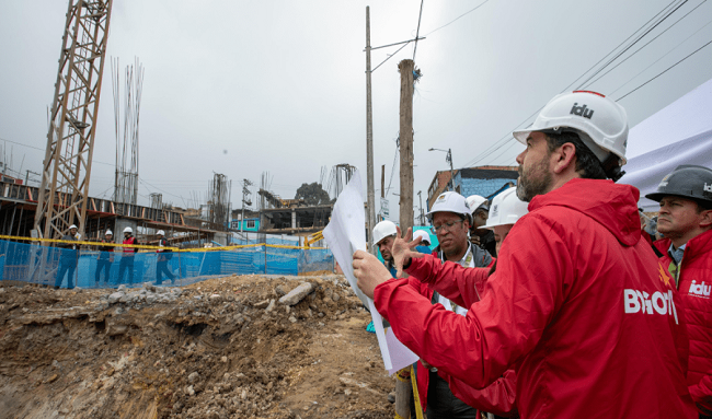 Alcalde Galán realizó supervisión en distintas obras de Bogotá