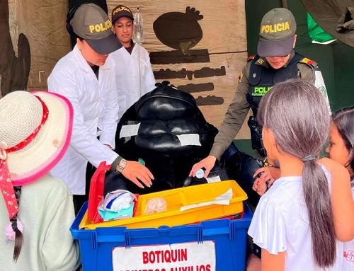 La Policía lanzó la campaña para la prevención del uso de pólvora en Bogotá