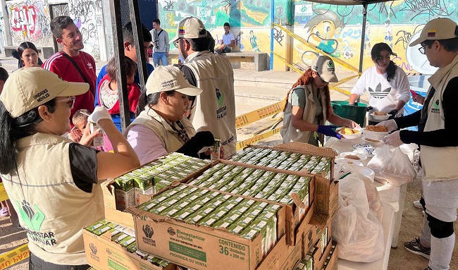 Gobierno garantiza atención en salud y nutrición a familias desplazadas en el Catatumbo