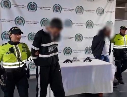 Policía frustra robo a casino y captura a dos delincuentes armados en la localidad de Puente Aranda