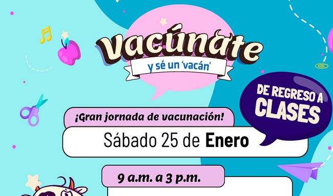 Gran jornada de vacunación en Suba este sábado