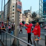 Distrito retiró 23 pendones con publicidad ilegal en el centro de Bogotá