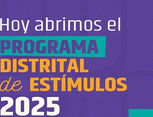 Abren inscripciones del Programa Distrital de Estímulos 2025