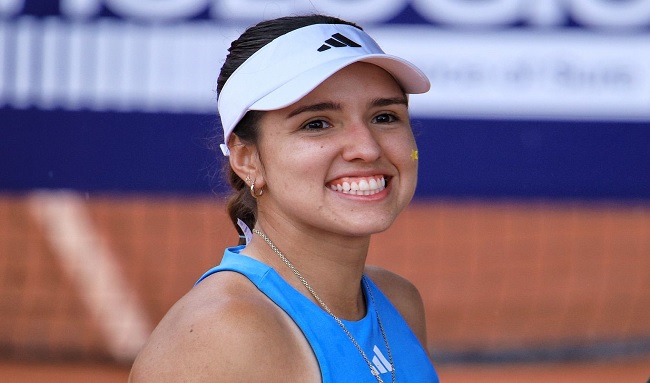 Camila Osorio se baja del Abierto de Mérida por lesión abdominal