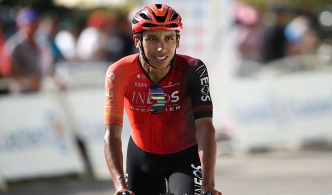 Egan Bernal se corona campeón de la contrarreloj en los Nacionales de Ruta