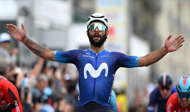 Fernando Gaviria destaca en la primera etapa del Tour de Omán