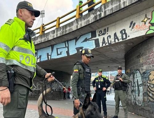 Policía Bogotá capturó a una persona por lanzar granada en barrio San Bernardo