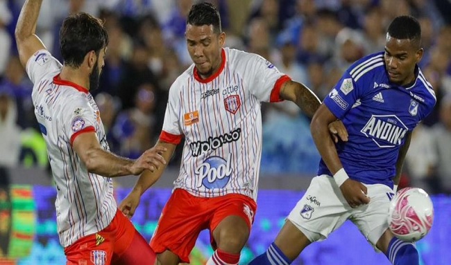 Millonarios escala posiciones en la Liga BetPlay tras vencer al Unión Magdalena en un partido aplazado