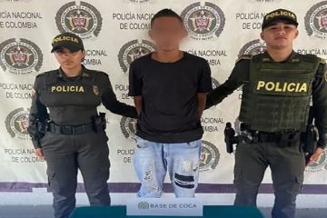 Cae alias «PICORO» detienen a sospechoso de microtráfico en Girardot.