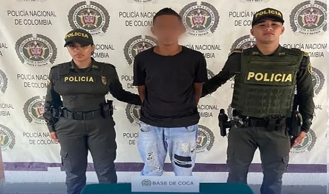 Cae alias «PICORO» detienen a sospechoso de microtráfico en Girardot