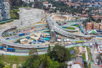 Avanza en un 88.38 % obra de los tres puentes de la av. El Rincón con calle 127