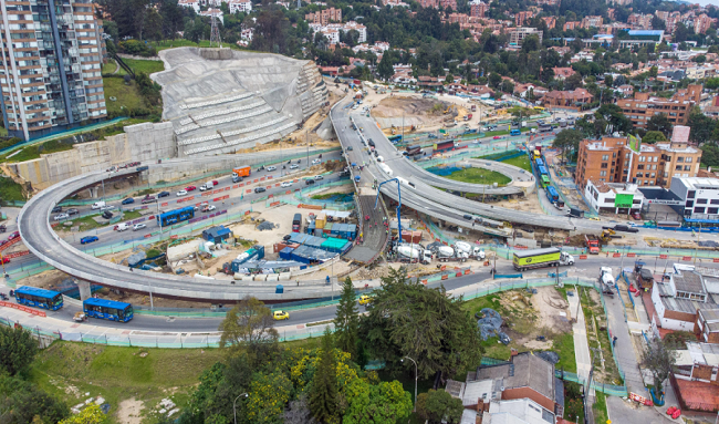 Avanza en un 88.38 % obra de los tres puentes de la av. El Rincón con calle 127