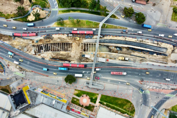 Obras de la Avenida 68 cuentan con un avance general del 59,82%