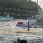 Fuertes aguaceros en Suba: caída de granizo y encharcamientos en varios barrios