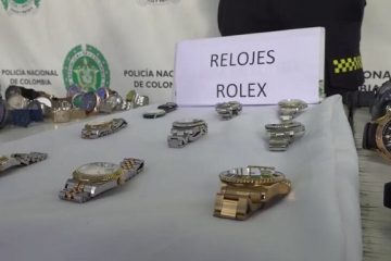 Golpe a banda de lujo: Cae red de robos de Rolex y joyas en Bogotá