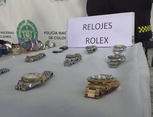 Golpe a banda de lujo: Cae red de robos de Rolex y joyas en Bogotá