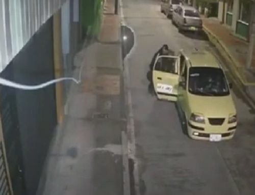 Violento atraco a una mujer en el barrio Las Flores en Suba, ladrones a bordo de un taxi