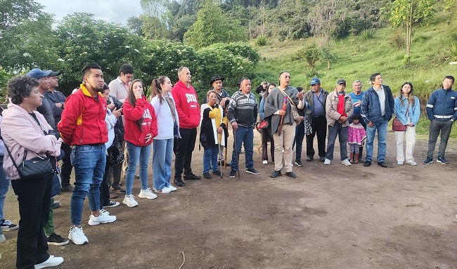 Alcaldía de Suba acompaña a comunidad Muisca ante denuncias por desplazamiento y construcción en zonas de reserva