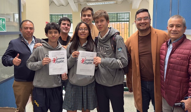 Jóvenes del Colegio Nuevo Campestre inscriben lista para el Consejo Local de Juventud: “Juventud que Inspira”