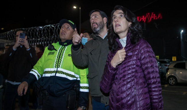 Alcalde Galán acompañó operativo de control y vigilancia en el norte de Bogotá