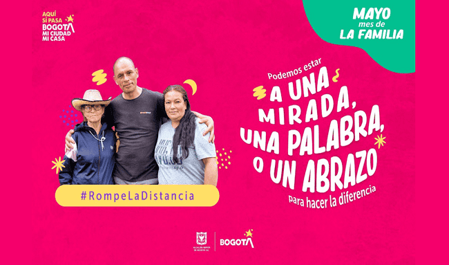 Bogotá celebra el Mes de la Familia con una campaña para fortalecer los vínculos familiares