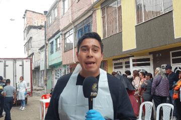 Más de 1000 familias de Suba Berlín recibieron raciones de carne gracias a jornada solidaria