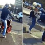 Ladrón en moto le roba el celular a una joven mientras hablaba por teléfono en Cataluña