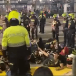 Violenta riña entre hinchas en Usme terminó en persecución y siete capturados