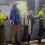 Capturados en flagrancia: Policía frustra robo a vivienda en Suba