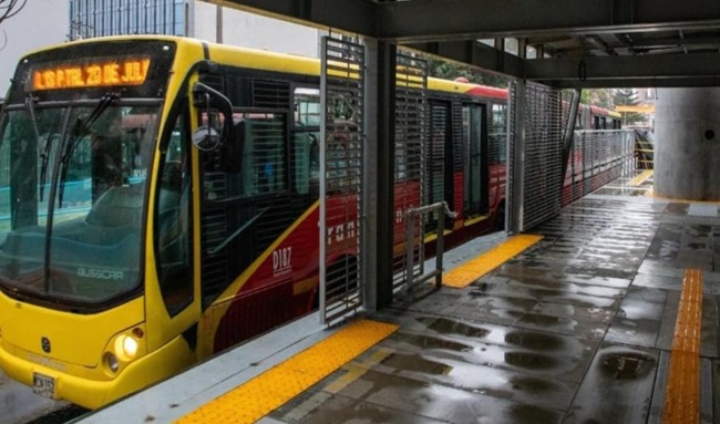 Primera estación temporal de TransMilenio Calle 34: inicia operación 21 de junio