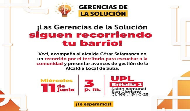 Las "Gerencias de la Solución" llegan a San Cipriano con el alcalde César Salamanca