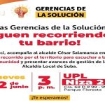 El alcalde “Veci” Salamanca recorrerá la UPL Niza 2 para escuchar a la comunidad