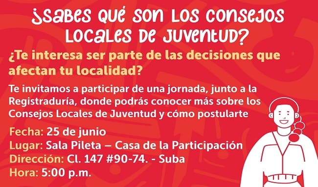 Jóvenes de Suba están invitados a transformar su localidad desde la participación