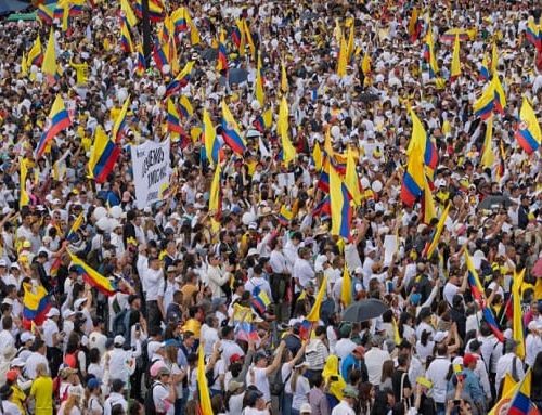 La Marcha del Silencio reunió a más de 70 mil personas en Bogotá en una jornada pacífica