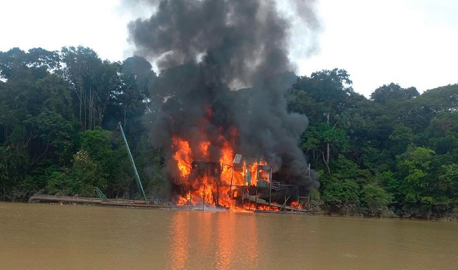 Colombia y Brasil Asestan Duro Golpe a Minería Ilegal en Amazonas