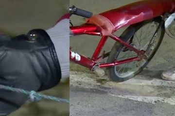 Conductores en Suba denuncian «Juego de la Muerte» por jóvenes ciclistas colgados en camiones y buses del SITP