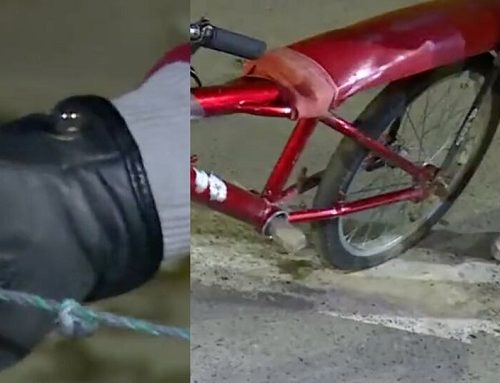 Conductores en Suba denuncian «Juego de la Muerte» por jóvenes ciclistas colgados en camiones y buses del SITP