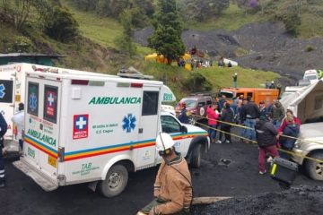 Confirman la muerte de tres mineros tras derrumbe en mina de Zipaquirá