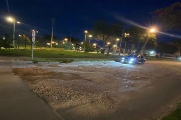 Más de 50 huecos están frenando la salida hacia la calle 80
