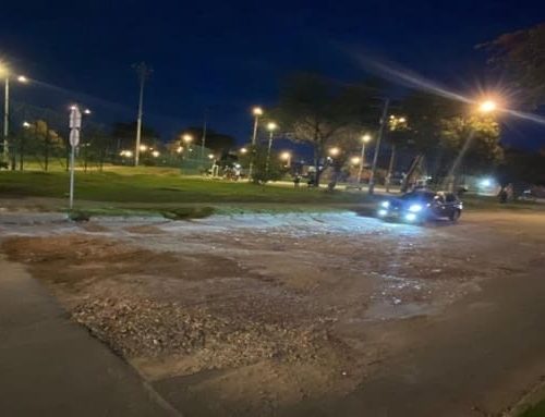Más de 50 huecos están frenando la salida hacia la calle 80
