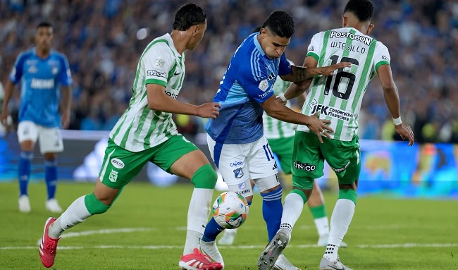 Millonarios y Atlético Nacional empatan sin goles en El Campín: La pólvora mojada del ‘Embajador’ rescata un punto para el ‘Verdolaga’